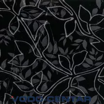 BORDURA Negres Black Leaf 25×11 Toza Marković - Vodo Centar salon keramike - 1