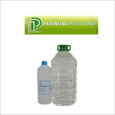 Destilovana voda PATENTING PROIZVODNJA - Patenting proizvodnja - 2