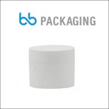 KOZMETIČKE KUTIJE  TEGLICA SPPO 30 ml beli poklopacbelo dno peskarena B8SV006 - BB Packaging - 1