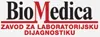 BIOMEDICA Biohemijska laboratorija logo