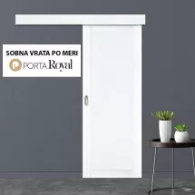 Sobna vrata PREMIUM  Bela  Model K - Porta Royal - 1