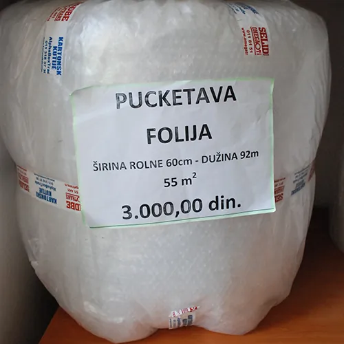 PUCKETAVA FOLIJA 60cm92m55m2 - Alpha Box Trade - 1
