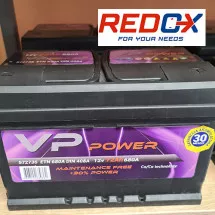 VP POWER Akumulator 12V 72Ah D+ - Redox - 1