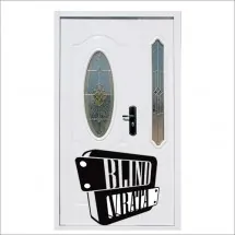 Vrata 31Dvokrilna sa staklom BLIND VRATA PVC - Blind Vrata PVC - 1