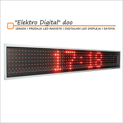 Jednoredni led displej SL130 NEW ELEKTRO DIGITAL - Elektro Digital - 2