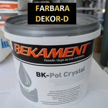 BK-POL CRYSTAL BEKAMENT Akrilna vodoperiva boja za unutrašnje zidove - Farbara Dekor D - 2
