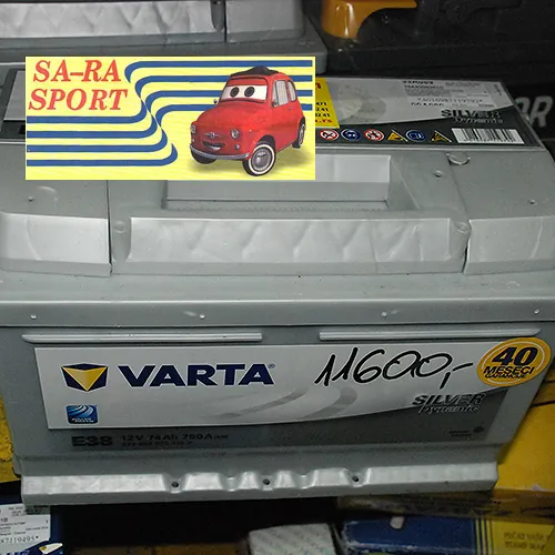 Akumulator Varta Silver 74Ah SA - RA SPORT - Sa - Ra sport - 1
