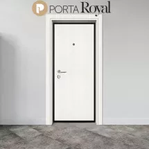 Sigurnosna vrata  BELJENI HRAST  Sa opšivkom - Porta Royal - 1