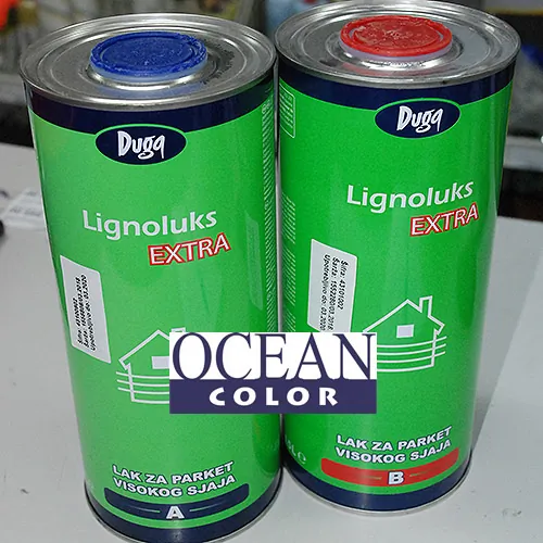 DUGA Lignolux Extra lak za parket A+B - Farbara Ocean Color - 1