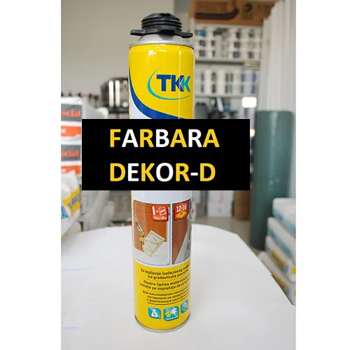 TEKAPUR INSULATION ADHESIVE TKK Pena za lepljenje izolacionog materijala - Farbara Dekor D - 2