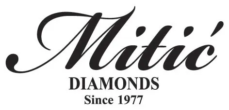 Minđuše belo zlato sa dijamantima M-008 - Zlatara Mitić - 2