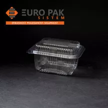 IZDIGNUTE PRAVOUGAONE PET POSUDE 500 - Euro Pak Sistem - 1