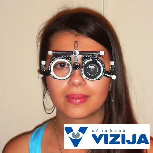 Određivanje oštrine vida VIZIJA - Očna kuća Vizija - 1