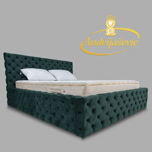 Royal Krevet sa uzglavljem Royal zeleni  sa makazama - Andrijašević - 1