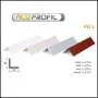 PVC lajsna  L  20X20 - ALU Profil - 1