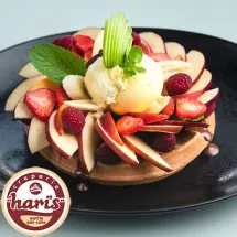 VAFLA  Sveže voće sladoled od vanile mlečna čokolada - Haris Creperie - 3