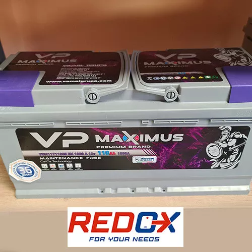 VP MAXIMUS Akumulator 12V 110Ah D+ - Redox - 1
