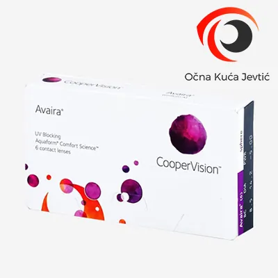 Meka kontaktna sočiva  Mesečna sočiva  Avaira Vitality - Očna kuća Jevtić - 1