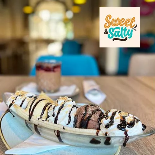 BANANA SPLIT - Restoran Sweet  Salty - 1