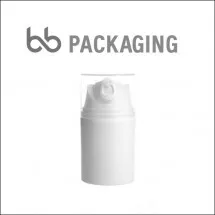 AIRLESS BOCA  49 mm  50 ml  bela sa poklopcen B8PK001 - BB Packaging - 1