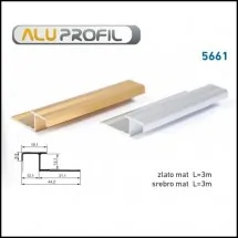 Lajsna za stepenište i keramiku  MAT 5661 - ALU Profil - 1