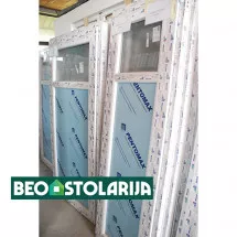 PVC SOBNA VRATA STAKLO PANEL  7002100 - Beo Stolarija - 2
