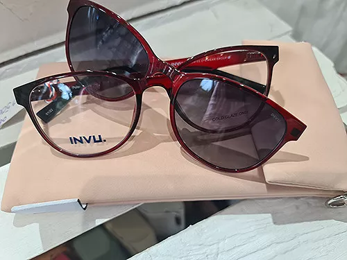 INVU  Ženske naočare za vid sa klipsom  M 4207 B - Optika Beovid - 1