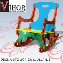 Dečije stolice za ljuljanje VIHOR PLASTIKA - Vihor Plastika - 1
