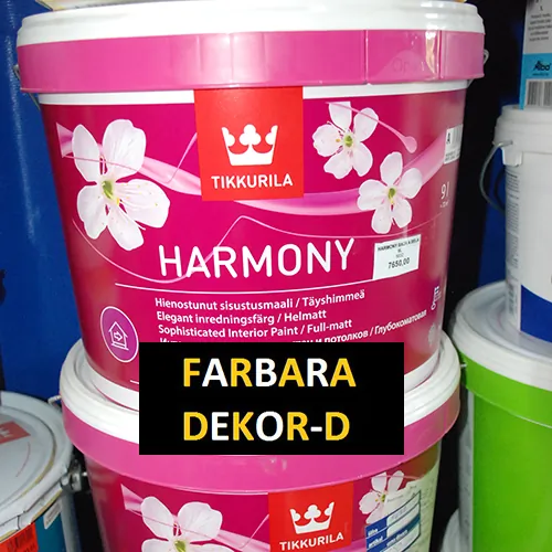 HARMONY TIKKURILA Akrilna lateks boja - Farbara Dekor D - 2