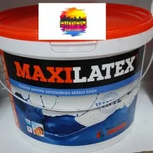 MAXILATEX - MAXIMA - Saten vinilna periva unutrašnja zidna boja - Farbara Bimax - 1