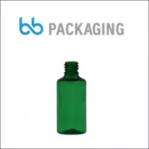 PET BOČICA  MPR 18 mm  50 ml  105 gr  zelena green bottle B8MP023 - BB Packaging - 1