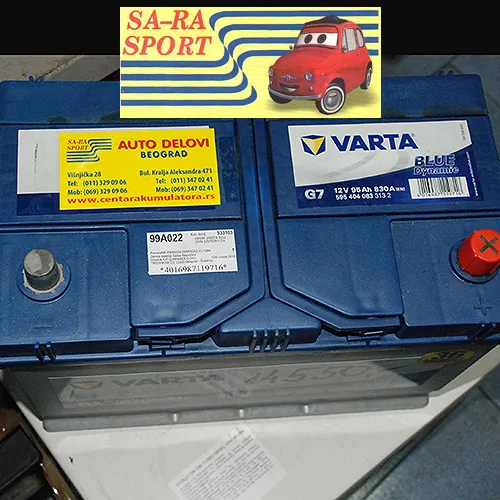 Akumulator Varta Blue 95Ah SA - RA SPORT - Sa - Ra sport - 2