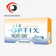 Meka kontaktna sočiva  Mesečna sočiva  Air Optix Night Day - Očna kuća Jevtić - 1