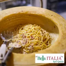 SPAGHETTI NELLA FORMA DI PARMIGIANO  SPECIJALITET KUĆE - Italijanski restoran Bella Italia kod Garića - 1