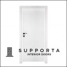 Sobna vrata farbana  P1 bela boja - Supporta Interior Doors - 1