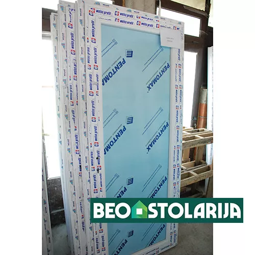 PVC SOBNA VRATA PUN PANEL  900x2100 - Beo Stolarija - 2