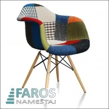 Moderna Stolica Sem Patchwork FAROS - Salon nameštaja Faros - 1