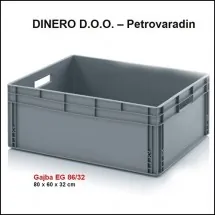 PLASTIČNE GAJBE  EG 8632  80x60x32 cm - Dinero - 3