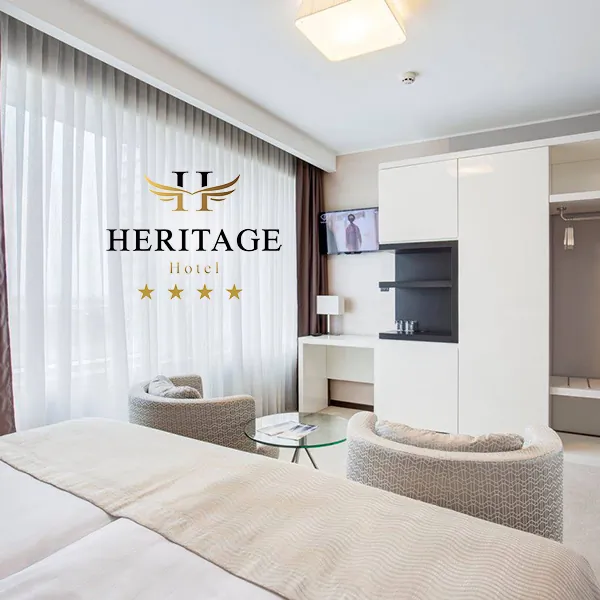 Dvokrevetna soba HOTEL HERITAGE BELGRADE - Hotel Heritage Belgrade 1 - 3