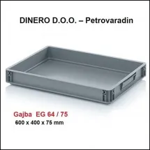 PLASTIČNE GAJBE  Gajba EG 6475  60 x 40 x 75 cm - Dinero - 3