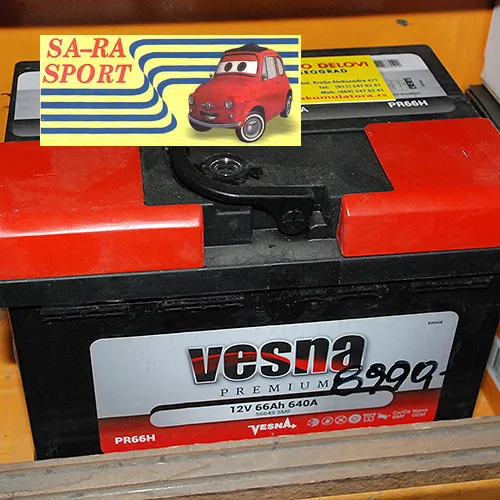 Akumulator Vesna 66Ah SA - RA SPORT - Sa - Ra sport - 2