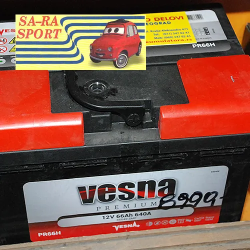 Akumulator Vesna 66Ah SA - RA SPORT - Sa - Ra sport - 1