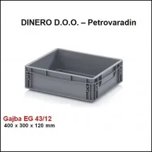PLASTIČNE GAJBE  Gajba EG 4312   40x30x12 cm - Dinero - 1