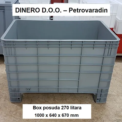 BOKS PALETE  Box posuda 270 L - Dinero - 3