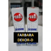 PUROL UNIVERSAL Meka polirna pasta za metal - Farbara Dekor D - 2