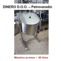 INOX MEŠALICA ZA MESO 40kg - Dinero oprema za mesare - 2