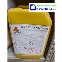 SIKA VISCOCRETE 5380  Superplastifikator - Farbara Kvatro - 1