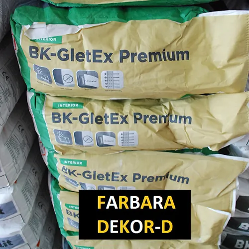BK-GLETEX PREMIUM BEKAMENT Glet masa - Farbara Dekor D - 2