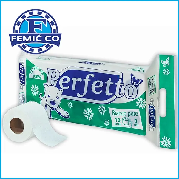 Toalet papir PERFETTO 10-1 Classic - Femić Co - 1