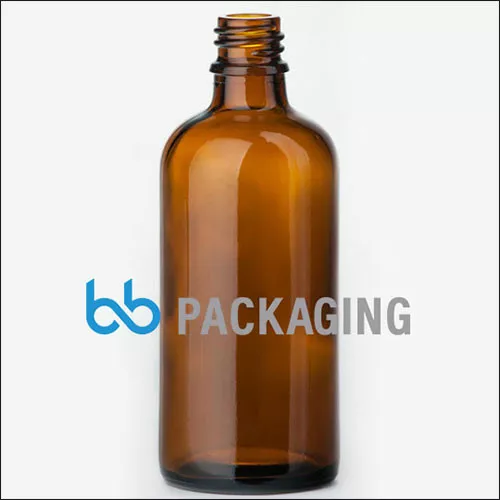 STAKLENA BOČICA  ST BOČICA AD 18 mm  100 ml  braon - BB Packaging - 1